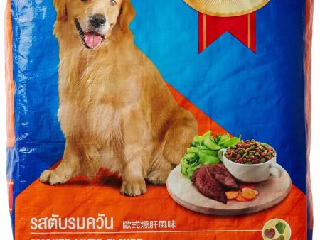 Smart Heart Adult Dog Food, Smoked Liver, 10 kg Cheap