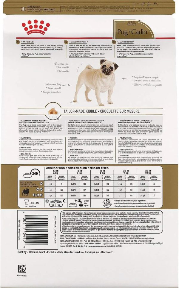 Royal Canin Pug Adult Dry Dog Food, 1.5 kg Cheap