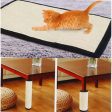 Yeldou 2Pcs Cat Scratching Mat,Natural Sisal Sofa Shield Pet Furniture Cover Washable and Durable,Adhesive Pet Scratch Guard for Sofa Wall Mattress Car Seat Protect Discount