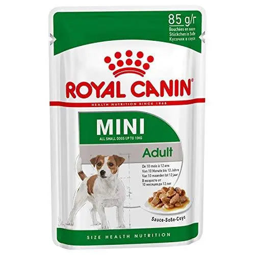 Royal Canin Mini Adult Wet Gravy Pouch 1.02 kg (85 gm X 12) Online now