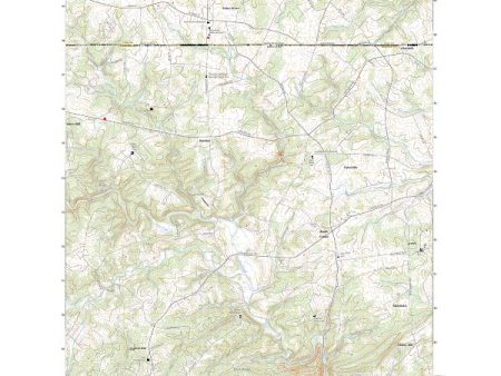 US Topo 7.5-minute map for Fawn Grove PAMD on Sale