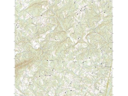 US Topo 7.5-minute map for Penhook VA on Sale