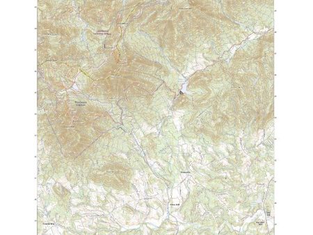 US Topo 7.5-minute map for Peaks of Otter VA For Discount