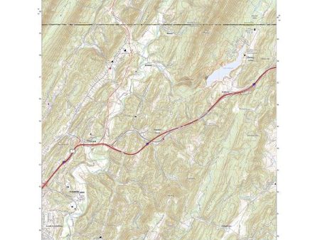 US Topo 7.5-minute map for Evitts Creek MDPAWV Hot on Sale