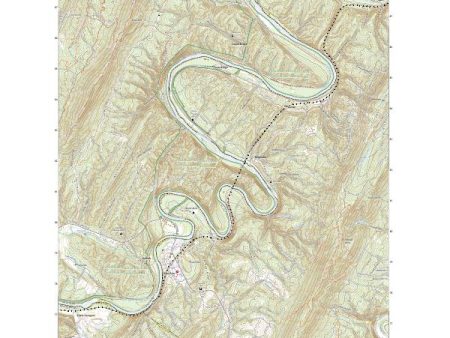 US Topo 7.5-minute map for Paw Paw WVMD Supply