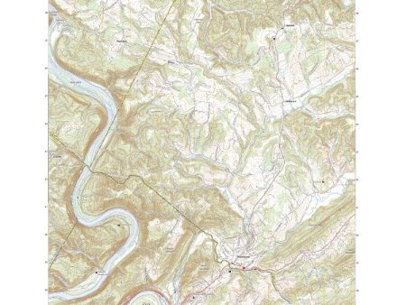 US Topo 7.5-minute map for Peterstown WVVA on Sale