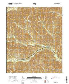 USGS US Topo 7.5-minute map for White Oak AL 2020 Supply