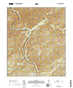 USGS US Topo 7.5-minute map for Wadley North AL 2020 Supply