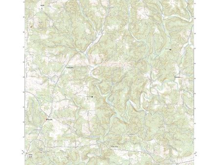 US Topo 7.5-minute map for Pineville AR Fashion