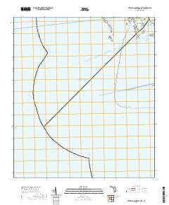 USGS US Topo 7.5-minute map for Withlacoochee Bay OE S FL 2021 For Sale