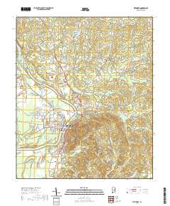 USGS US Topo 7.5-minute map for Wetumpka AL 2020 Cheap