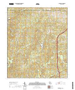 USGS US Topo 7.5-minute map for Whitesville GAAL 2020 Online now