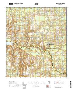 USGS US Topo 7.5-minute map for Worthington Springs FL 2021 Supply