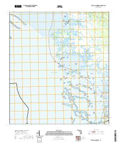 USGS US Topo 7.5-minute map for Withlacoochee Bay FL 2021 For Cheap