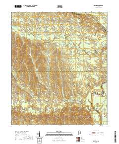 USGS US Topo 7.5-minute map for Whitfield AL 2020 Supply