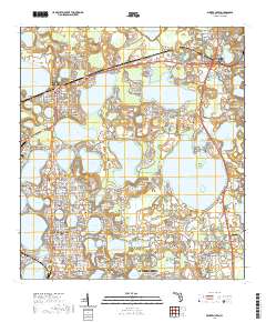 USGS US Topo 7.5-minute map for Winter Haven FL 2021 Hot on Sale