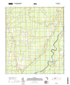 USGS US Topo 7.5-minute map for Vista FL 2021 For Cheap