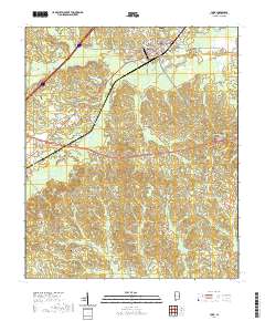 USGS US Topo 7.5-minute map for York AL 2020 For Discount