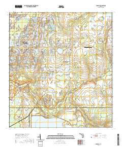 USGS US Topo 7.5-minute map for Wimauma FL 2021 Fashion