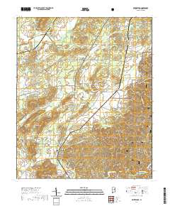 USGS US Topo 7.5-minute map for Winterboro AL 2021 Online now