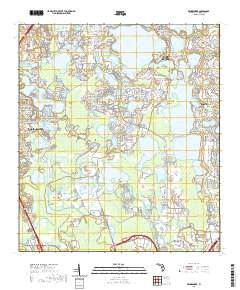 USGS US Topo 7.5-minute map for Windermere FL 2021 Supply