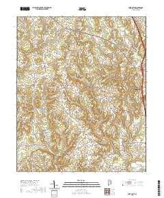 USGS US Topo 7.5-minute map for West Point AL 2020 For Discount