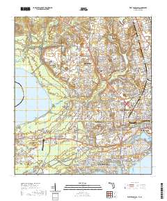 USGS US Topo 7.5-minute map for West Pensacola FLAL 2021 For Cheap