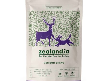 Zealandia Venison Chew Dog Treats 60g For Sale