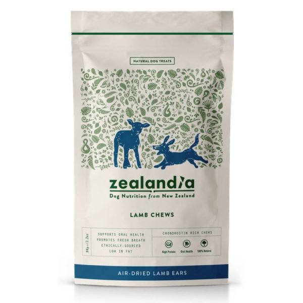 Zealandia Air-Dried Lamb Chew Dog Treat 90g Hot on Sale