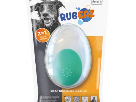 15% OFF: M-Pets Rubeaz Soap Dispenser & Brush For Cats & Dogs Discount