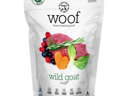 BUNDLE DEAL : WOOF Goat Freeze Dried Dog Food For Discount