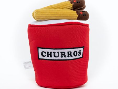 Hey Cuzzies Interactive Hide N Seek Churros Bucket Dog Toy Discount